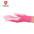 Hesspax Factory Оптовые нейлоновые электронные перчатки Nylon PU